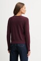 Îmbrăcăminte United Colors of Benetton cardigan din amestec de lână 102HD6052 burgundia