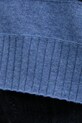 Pulover z dodatkom volne United Colors of Benetton 102HE203V mornarsko modra