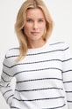 Πουλόβερ United Colors of Benetton λευκό 104ME10EB