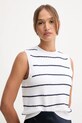 Топ United Colors of Benetton білий 104ME10EC