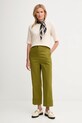 United Colors of Benetton sweter wełniany 11AHD10E6 beżowy AW25