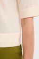United Colors of Benetton sweter wełniany 11AHD10E6 beżowy