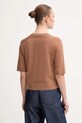 Odzież United Colors of Benetton sweter wełniany 11AHD10E6 brązowy