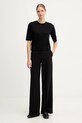 United Colors of Benetton pulover de lână 11AHD10E6 negru AW25