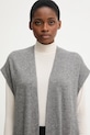 United Colors of Benetton kardigan z dodatkiem wełny szary 122HD6051
