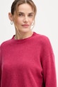Свитер с добавлением шерсти United Colors of Benetton розовый 1244D10BC