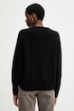Odzież United Colors of Benetton sweter z dodatkiem wełny 1244D10BC czarny