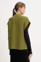 Одежда Жилет с добавлением шерсти United Colors of Benetton 1244D10EF зелёный