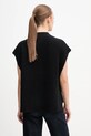 Ρούχα Γιλέκο με προσθήκη μαλλιού United Colors of Benetton 1244D10EF μαύρο