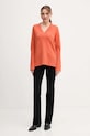 Свитер с добавлением шерсти United Colors of Benetton 1244D403A оранжевый AW25