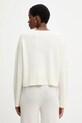 Odzież United Colors of Benetton sweter z dodatkiem wełny 126WD10E4 beżowy