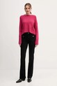 Свитер с добавлением шерсти United Colors of Benetton 126WD10E4 розовый AW25