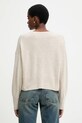 Odzież United Colors of Benetton sweter z dodatkiem wełny 126WD10E4 beżowy