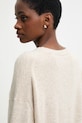Sveter s prímesou vlny United Colors of Benetton béžová 126WD10E4