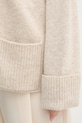 United Colors of Benetton kardigan z dodatkiem wełny 126WD604Z beżowy