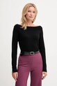 United Colors of Benetton sweter pozostałe czarny 1W2AD10E0