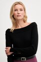 United Colors of Benetton sweter czarny 1W2AD10E0