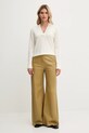 United Colors of Benetton pulover 1W2AD4034 bej AW25