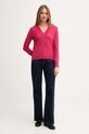 United Colors of Benetton sweter 1W2AD4034 różowy AW25
