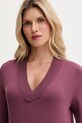 United Colors of Benetton sweter fioletowy 1W2AD4034