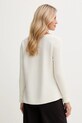 Odzież United Colors of Benetton sweter z dodatkiem wełny 1Y6SD10CH beżowy