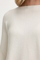 United Colors of Benetton sweter z dodatkiem wełny 1Y6SD10CH beżowy