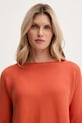 United Colors of Benetton maglione con lana arancione 1Y6SD10CH