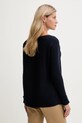 Odzież United Colors of Benetton sweter z dodatkiem wełny 1Y6SD10CH granatowy