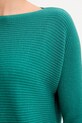 United Colors of Benetton sweter z dodatkiem wełny 1Y6SD10CH turkusowy