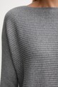 United Colors of Benetton sweter z dodatkiem wełny 1Y6SD10CH szary