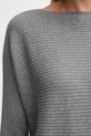 United Colors of Benetton maglione con lana 1Y6SD10CH grigio