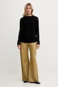 United Colors of Benetton maglione con lana 1Y6SD10CH nero AW25