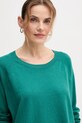 Светр із додаванням вовни United Colors of Benetton бірюзовий 1Y6SD10EG