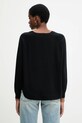 Odzież United Colors of Benetton sweter z dodatkiem wełny 1Y6SD10EG czarny