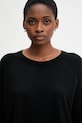United Colors of Benetton maglione con lana nero 1Y6SD10EG