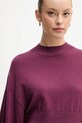Svetr s příměsí vlny United Colors of Benetton fialová 1Y6SD2041