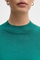 Πουλόβερ με προσθήκη μαλλιού United Colors of Benetton 1Y6SD2041 τιρκουάζ