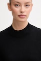 United Colors of Benetton maglione con lana nero 1Y6SD2041