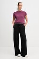 United Colors of Benetton tricou 3QAFD10AX violet AW25