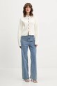 Never Fully Dressed kardigan NFDKN676 beżowy AW25