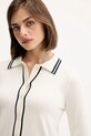 Жилетка с вълна Guess Jeans бежов W5YR32.Z3HO2
