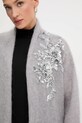 Blugirl Blumarine kardigan z dodatkiem wełny RF5080.MS037 szary