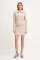 Blugirl Blumarine kardigan RF5152.MA950 beżowy AW25