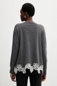 Odzież Blugirl Blumarine sweter wełniany RF5171.MA82O szary