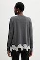 Îmbrăcăminte Blugirl Blumarine pulover de lână RF5171.MA82O gri