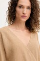 Vlněný svetr Fracomina béžová FR25WT7023K459Q7