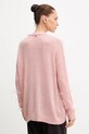 Îmbrăcăminte Fracomina cardigan din amestec de lână FS25WT8006K50501 roz
