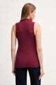 Odzież United Colors of Benetton top 3P2Y3M06Y bordowy