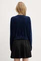 Дрехи Жилетка adidas Originals Fluffy Cardigan JW3644 тъмносин