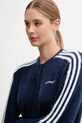 adidas Originals kardigán Fluffy Cardigan sötétkék JW3644